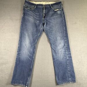 Polo Ralph Lauren Men's Denim Blue Straight Jeans Size 38x30